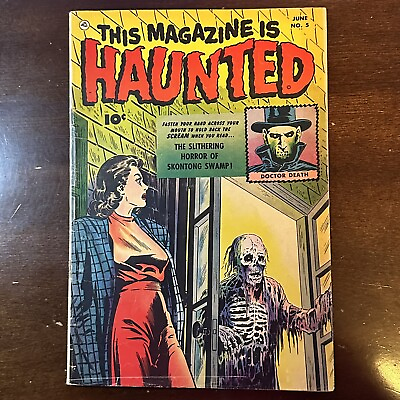 #ad This Magazine is Haunted #5 1952 PCH Golden Age Horror $495.00