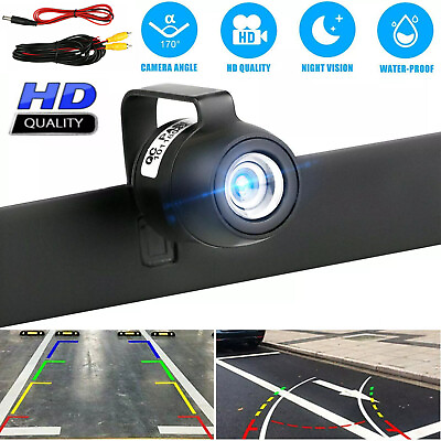 #ad 170° HD Car Rear View Camera Night Vision Backup Reverse Parking Cam Waterproof $13.98
