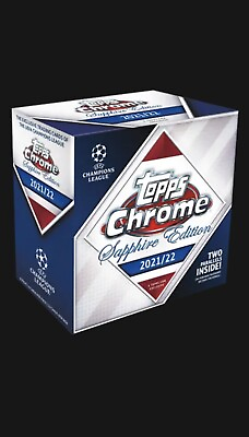 #ad ⚽ 2021 22 Topps Chrome Sapphire Edition UEFA Champions League ✅CONFIRMED ORDER ⚽ $325.00