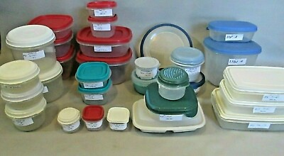 #ad Vintage Rubbermaid Container Selection Servin Saver Etc With Lid Lids YOU CHOOSE $9.98