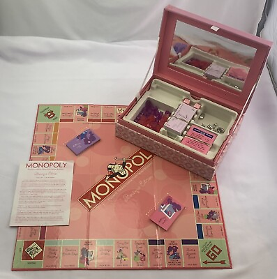 #ad 2007 Monopoly Boutique Edition Parker Brothers Complete Great Cond FREE SHIPPING $44.99