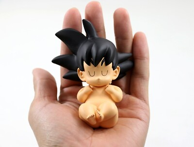 Cute Baby Sleeping Goku Young Son Goku Figure Toy Kids Xmas Gift 3in Dragon Ball $6.55