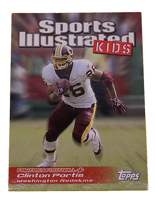 #ad 2006 Topps Sports Illustrated Kids #SI4 Clinton Portis Football Insert Card $1.52