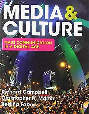 #ad Media amp; Culture: An Paperback by Campbell Richard Martin Acceptable $16.31