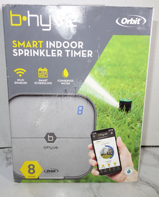 #ad #ad Orbit B Hyve 8 Station Zone Smart Wi Fi Indoor Sprinkler Timer Controller 57925 $55.00