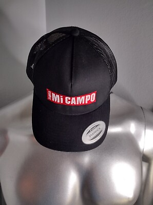 #ad Ball Cap Hat Snapback Baseball Tequila Mi Campo Black Trucker Hat New $19.99