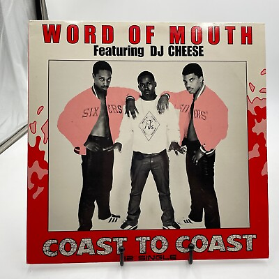 #ad Word Of Mouth Featuring DJ Cheese – Coast To Coast Promo 12quot; Profile 1986 VGC $9.95