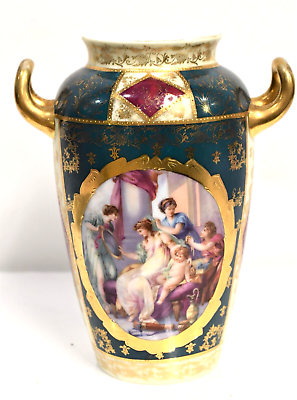 #ad Bavarian Germany Marked Rosenthal Vase 43xp $119.95