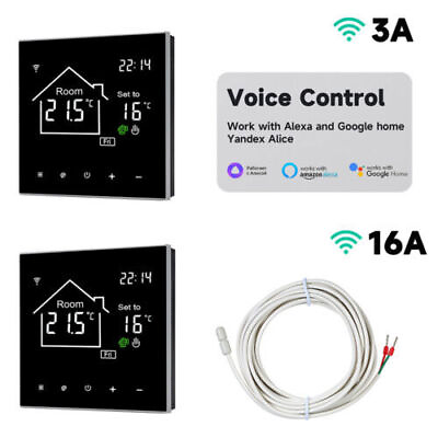 #ad Tuya WiFi LCD Digital Smart Thermostat Remote Controller Home For Google Alexa $27.99