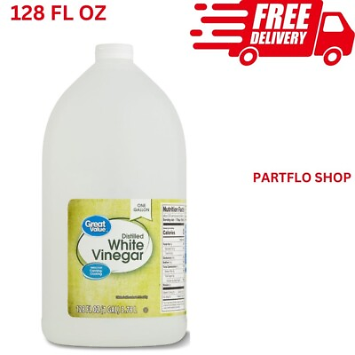 #ad Great Value Distilled White Vinegar 128 fl oz $6.50