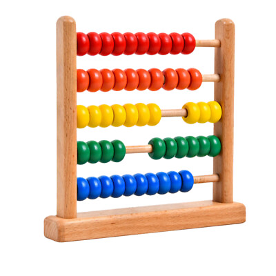#ad Colorful Wooden Abacus Fun and Educational Counting Tool for Home School $11.83