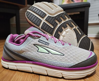#ad Altra Intuition 3.5 Running Walking Comfort Shoes Orchid Silver Women Shoes 8.5 $30.99