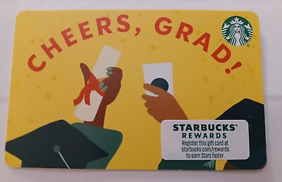 #ad STARBUCKS CARD 2024 quot; CHEERS GRAD quot; BRAND NEW 🎓 GREAT PRICE $1.85