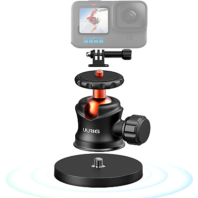 #ad UURIG Magnet Camera Mount Powerful Magnetic Camera Mount w Ball Head for GoPro $19.99