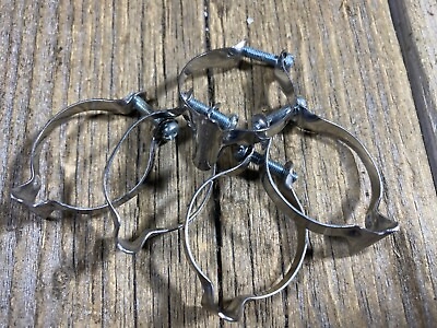 #ad SHIMANO CABLE CLAMPS VINTAGE BIKE BICYCLE X5 25.4mm NOS $16.99