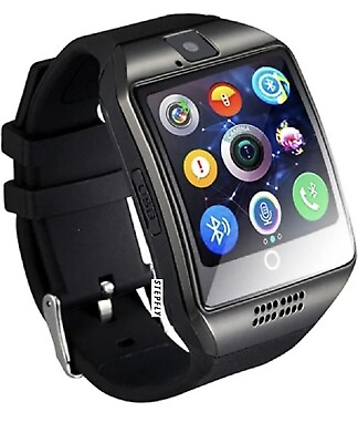 Smart Watch With Camera Sim Card Slot Bluetooth Message Notifications $159.00