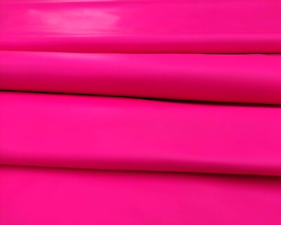 #ad Hot neon pink genuine cow leather hide italian real calf fabric DIY crafts $172.80