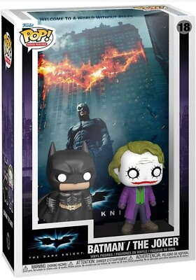 #ad Funko Pop Movie Poster: The Dark Knight Batman The Joker Mint Ships Now $89.99