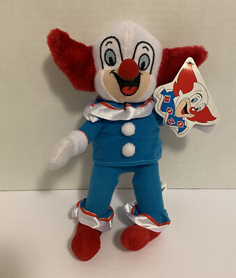 #ad The Toy Factory Larry Harmons quot;BOZOquot; THE CLOWN soft Plush Toy NWT 2006 $12.00
