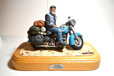 #ad 1994 Harley Davidson Mark Patrick Old Soldier Motorcycle Sculpture 40 1500 $359.05
