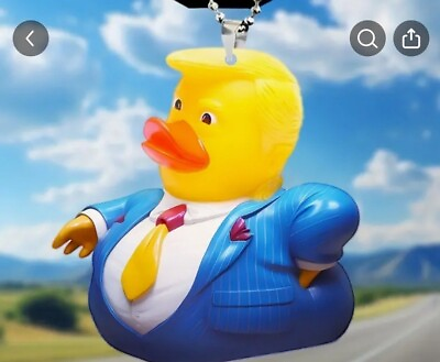 #ad Donald Trump Duck Flat Pendant MAGA Political $5.99