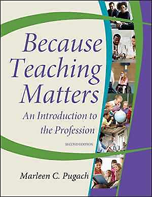 #ad Because Teaching Matters: An Paperback by Pugach Marleen C. Good $12.26