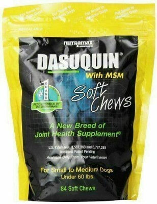 Dasuquin with MSM Joint Health Supplement 84 soft chews Exp 2025 $28.99