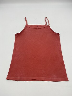 #ad Womens Tank Top Camisole Cami Red Orange See Photos For Sizing Measurement Used $2.99