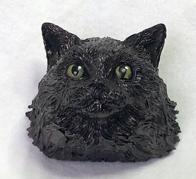 #ad Harmony Kingdom artist Neil Eyre Designs Halloween Cat Black Magnet $11.54