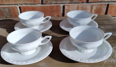 #ad VTG Rosenthal Maria Cup and Saucer Set Made in Germany Lot of 4 Sets $48.00