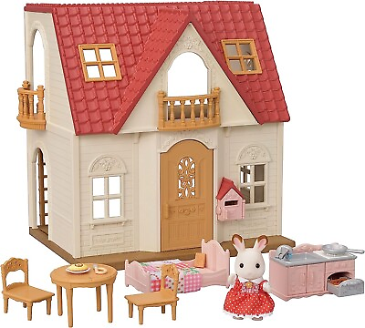 #ad Sylvanian Families House First Sylvanian Families DH 08 Epoch Japan Free Ship $62.21