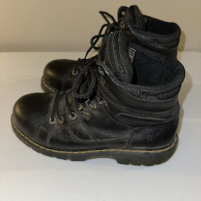 #ad Dr. Martens Ironbridge DM229 Black Industrial Steel Toe Work Safety Boot Size 11 $55.00
