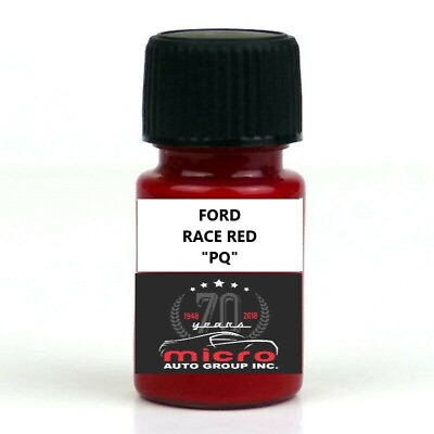 #ad Ford Race Red PQ Touch up Paint Kit With Brush 2 Oz SHIPS TODAY $14.99