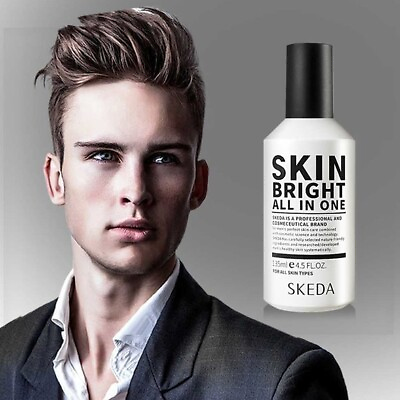 #ad SKEDA Skin Bright All In One 135ml Mens Tone Up Essence Brightening Essence NEW $27.98