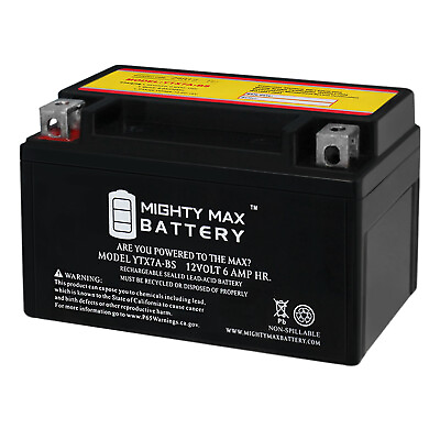 #ad Mighty Max YTX7A BS Replacement Battery compatible with SigmasTek STX7A BS $25.99