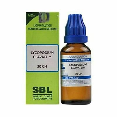 #ad SBL Lycopodium Clavatum Dilution 30 CH Homoeopathic 30ml free shipping $7.44