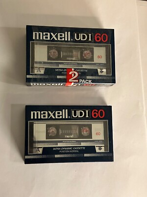 3x maxell UD I 60. Still sealed $49.00