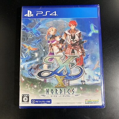 Unopened PS4 Ys X Nordics Sony PlayStation 4 Falcom Sealed Action RPG JP $65.60