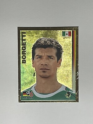 #ad Jared Borgetti Gold Mexico Team World Cup 2006 Germany Navarrete #185 $5.00