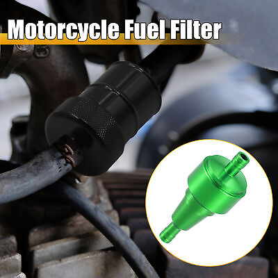 #ad 59x24mm Green Fuel Filters Engine Gas Fuel Line Filter for Motorcycle Dirt Bike $7.59