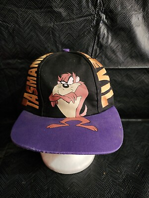 #ad 90s VINTAGE 1994 Tasmanian Taz Devil Snapback Looney Tunes Hat Cap Toons OG $38.30