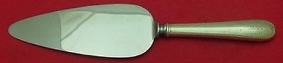 #ad Gorham Plain Engraved by Gorham Sterling Silver Cake Server HH w Stainless 10quot; $59.00