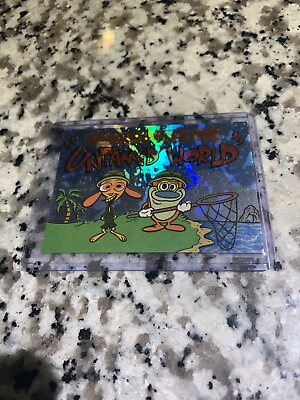 #ad 1993 Nickelodeon Card Ren amp; Stimpy Show Prismatic Welcome to Untamed World #3c7 $10.39