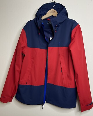 #ad Polo Ralph Lauren Men’s Color Blocked Water Repellent Ripstop Jacket. Sz M $145.00