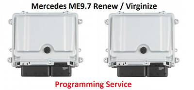 #ad Mercedes Benz Engine Computer ECU ECM Renew Virginize SERVICE ME9.7 $125.00