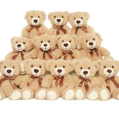 #ad Teddy Bears Bulk 12 Packs Teddy Bear Stuffed Animal Plush Toys Gift for Kid13... $81.14