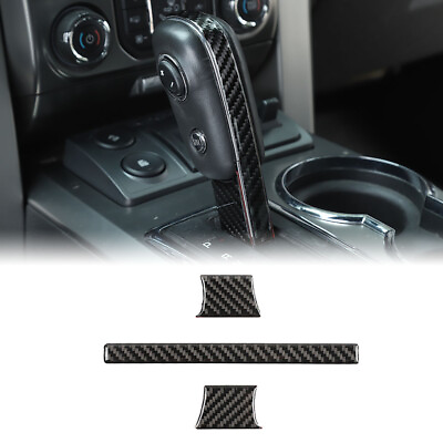 #ad Carbon Fiber Gear Shift Knob Sticker Decal Trim Cover for Ford F150 2009 2014 $13.39