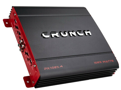 Crunch PX 1000.4 4 Channel 1000 Watt Amp Car Stereo Amplifier $69.89