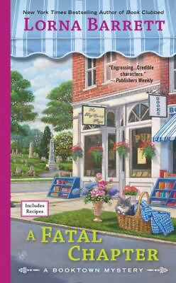 #ad A Fatal Chapter A Booktown Mystery by Barrett Lorna mass market $4.47
