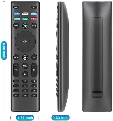 #ad Vizio TV Universal Remote XRT140 For Vizio Smart TV D M P Series OLED TV $6.89